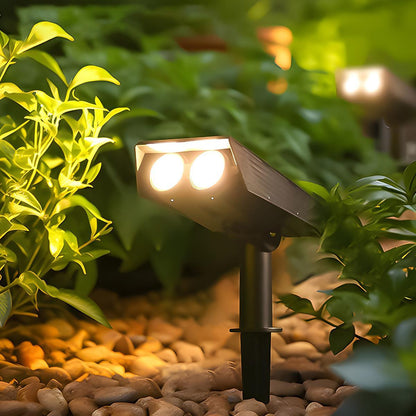 Solar LED Garden Spotlight IP65 — RGB Multi-Zoom Outdoor Light 7