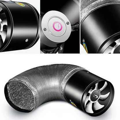 Silent Wall Exhaust Fan — Powerful 800 m³/h Ventilator 8