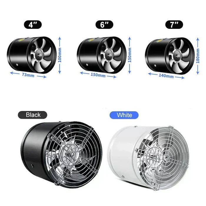 Silent Wall Exhaust Fan — Powerful 800 m³/h Ventilator 9