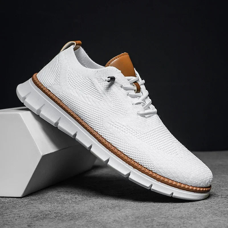 Scarpe Eleganti Uomo Artigianali in Pelle Traspirante