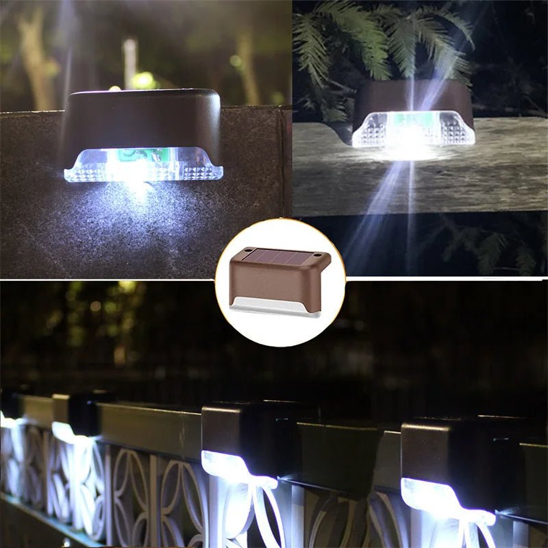 Solar LED Outdoor Wall Lamp Wireless — SolarGlow 5-Pack 5