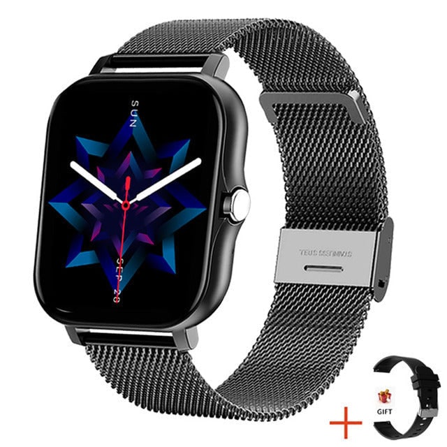 Women's Smartwatch with GPS Touch Screen & Mesh Metal Band 11