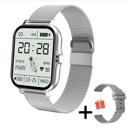 Women's Smartwatch with GPS Touch Screen & Mesh Metal Band 5
