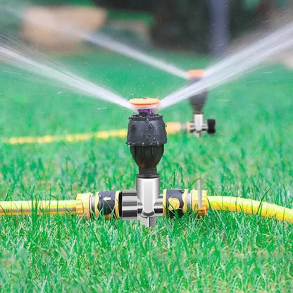 Irrigatore da Giardino Rotante 360° Automatico